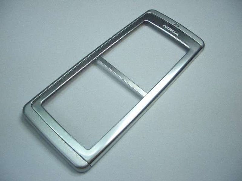 Carcasa Frontal Nokia E60 Plata