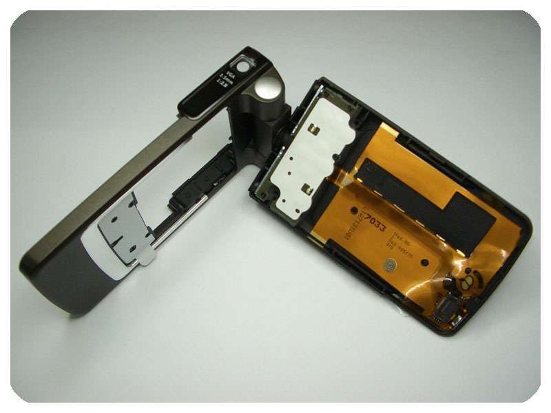 Carcasa Central con Flex Nokia 6260 café