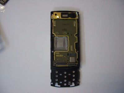 Carcasa Deslizante Placa Display Nokia N80 Negra