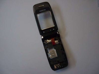 Carcasa Intermedia Nokia 6060 con Flex, Buzzer, Con. Accesorios