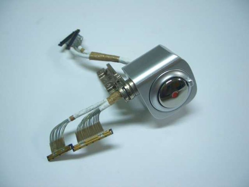 Émbolo con Flex y Botón Cámara Nokia N93 Plata