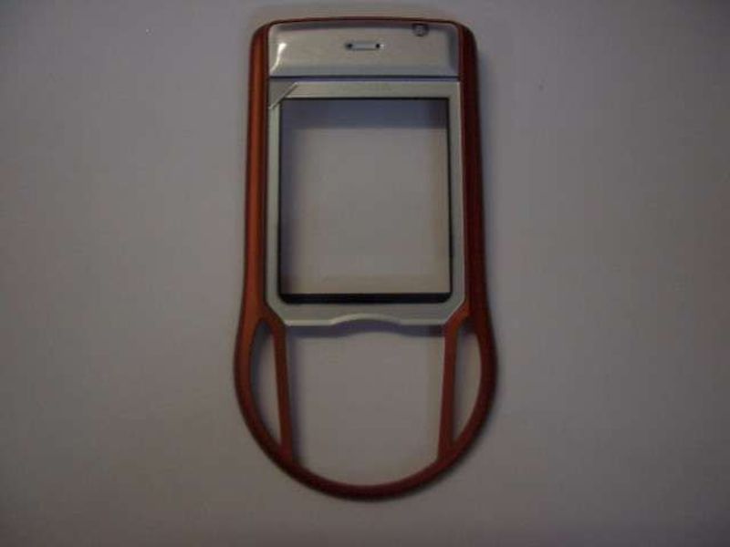 Carcasa Frontal Nokia 6630 Roja