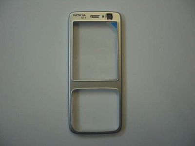 Carcasa Frontal Nokia N73 Plata