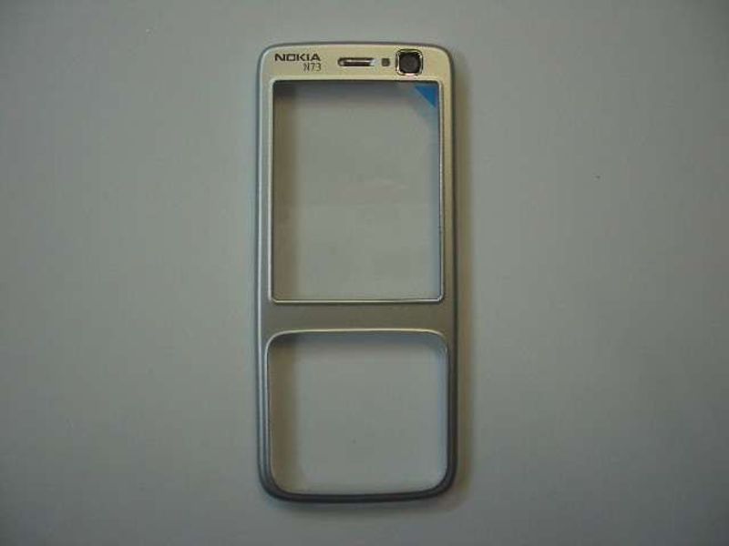 Carcasa Frontal Nokia N73 Plata