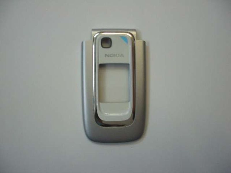 Carcasa Frontal Nokia 6131 Blanca / Plata