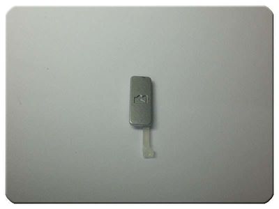 Tapa Tarjeta de Memoria Nokia N78 Plata