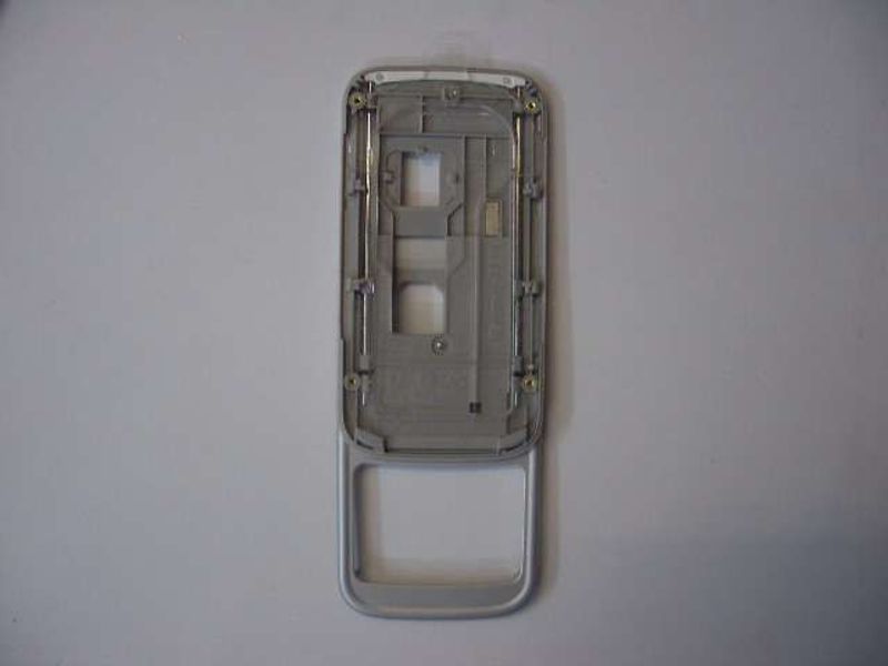 Carcasa Intermedia Deslizante Nokia 5300 Plata