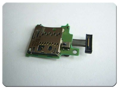 Lector Tarjeta Memoria con Placa y Flex Nokia 6260 Slide