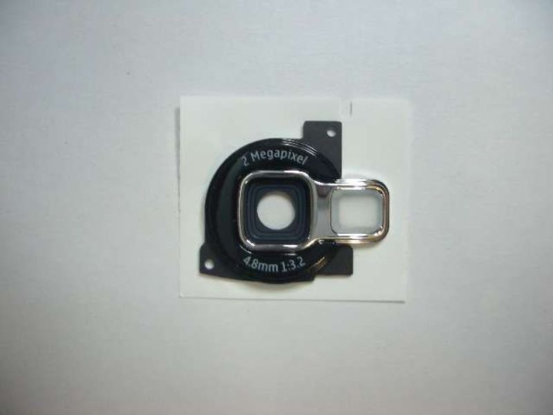 Embellecedor de Cámara Nokia N72 Negro