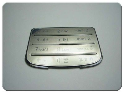 Teclado Numérico Nokia 6700 Classic Plata
