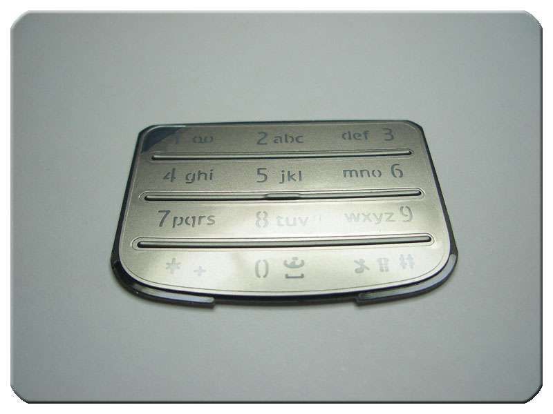 Teclado Numérico Nokia 6700 Classic Plata