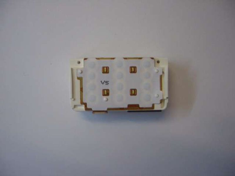 Módulo Inferior Nokia 3250 Blanco con Membrana Teclado, Zóc. Cám