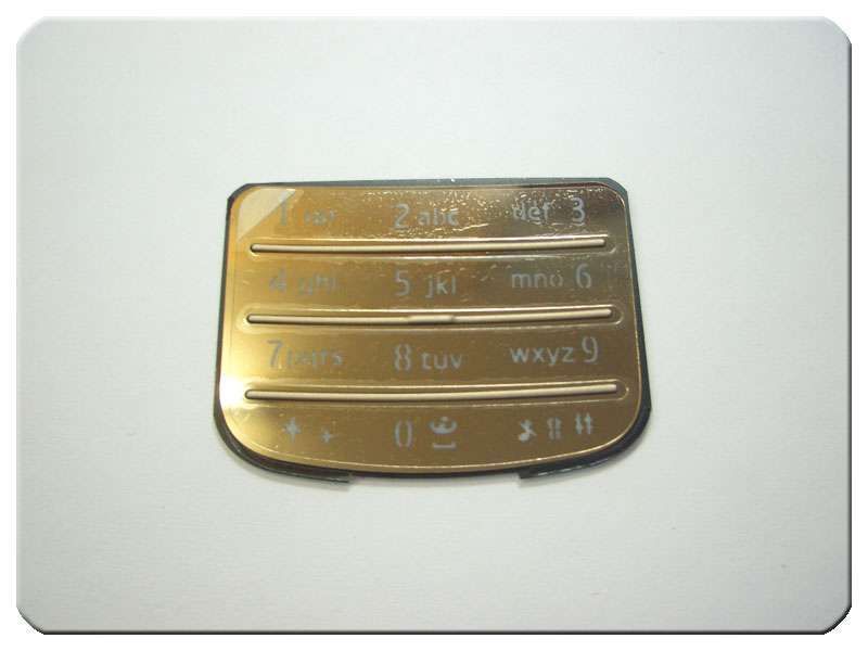 Teclado Numérico Nokia 6700 Classic Gold Oro