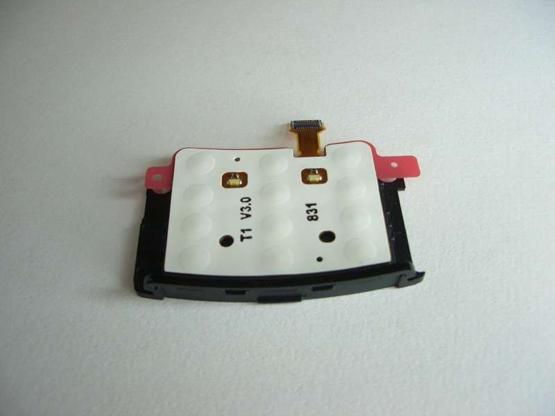 Membrana Teclado Numérico con Flex y Soporte Nokia 6500 Slide