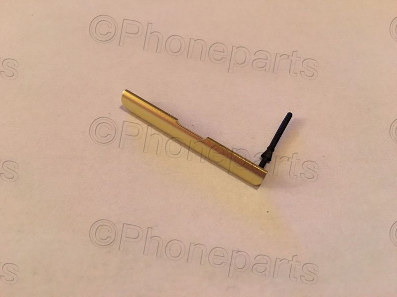 Tapa Bandeja SIM, Micro SD Sony Xperia XA F3111 F3112 F3113 F3115 F3116Lima Oro