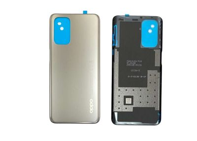 Tapa Batería Original Oppo A74 5G Plata SERVICE PACK
