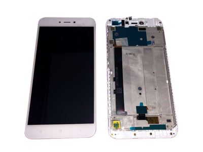 Pantalla Completa Xiaomi RedMi Note 5A Blanco con Marco