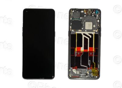 Pantalla Completa OPPO Find X5 PRO CPH2305 Negro con Marco SERVICE PACK