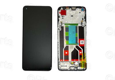 Pantalla Completa Oppo Reno8 5G CPH2359 Negro con Marco SERVICE PACK