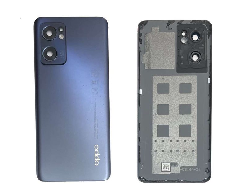 Tapa Batería Original Oppo Find X5 Lite / Reno7 5G Negro (Azul Oscuro) SWAP (Desmontaje)