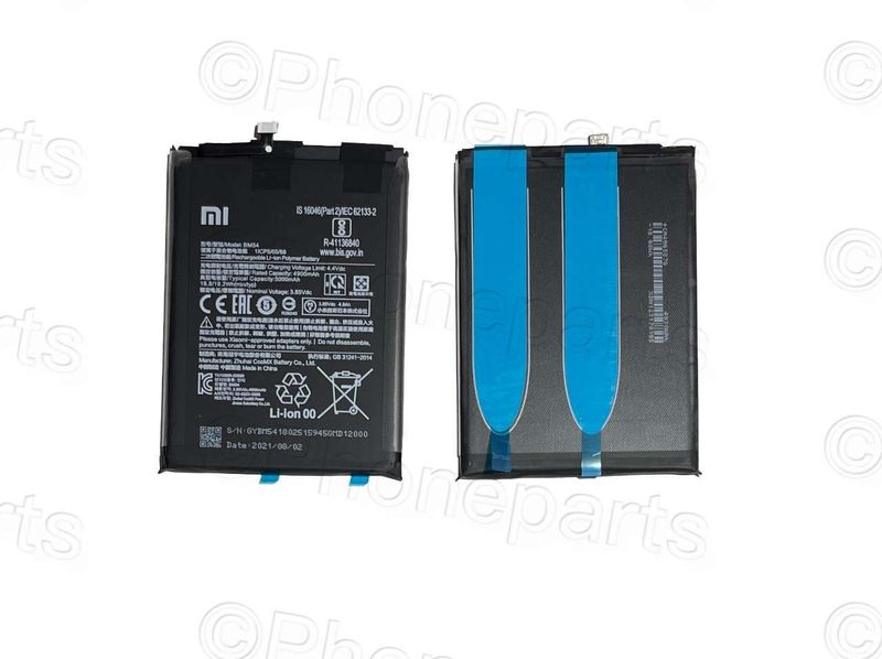 Batería Original Xiaomi RedMi Note 9T BM54 5000mAh