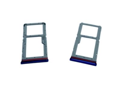 Bandeja Porta Nano Sim + Tarjeta Memoria Xiaomi RedMi Note8 PRO Azul