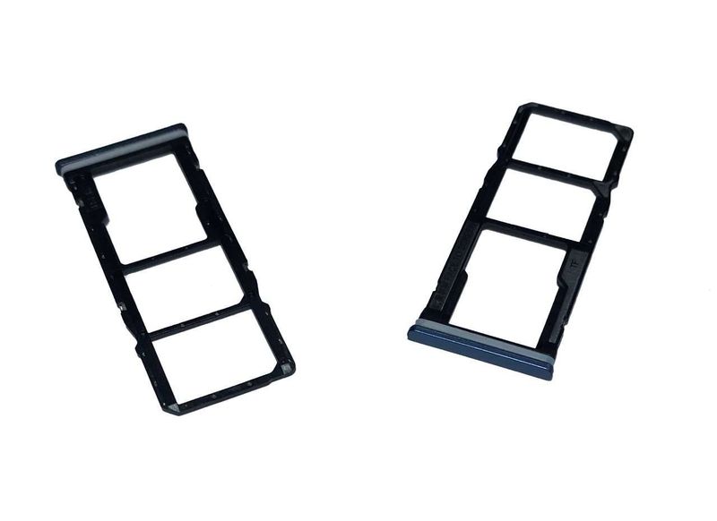 Bandeja Porta Doble SIM + MicroSD Xiaomi RedMi Note 9S Negro (Tarnish)