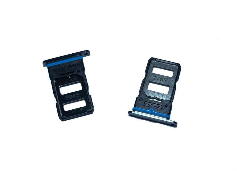 Bandeja Porta Doble Nano SIM Xiaomi Mi 10T / Mi 10T PRO Negro