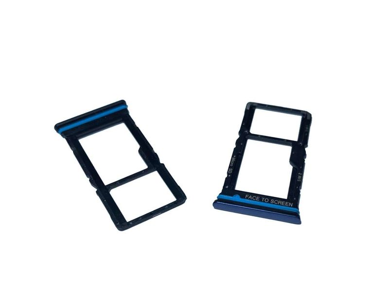 Bandeja Porta Doble SIM + MicroSD Xiaomi Mi 10T Lite Gris (Tarnish)