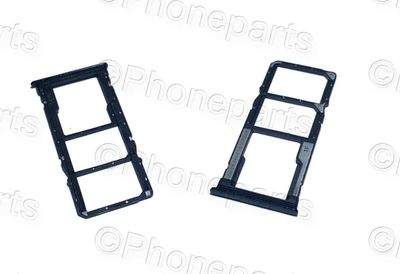 Bandeja Porta Doble Nano SIM + MicroSD Xiaomi RedMi Note10 PRO Tarnish / Negro
