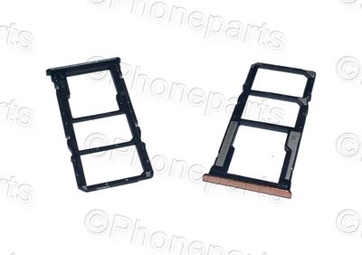 Bandeja Porta Doble Nano SIM + MicroSD Xiaomi RedMi Note10 PRO Dorado