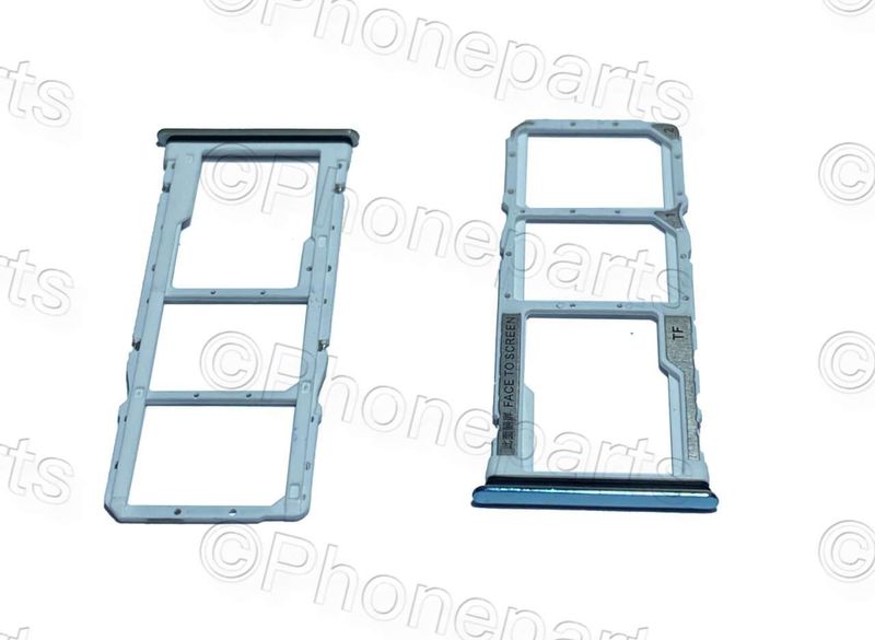 Bandeja Porta Doble Nano SIM + MicroSD Xiaomi RedMi Note10 PRO Azul