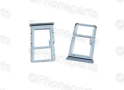 Bandeja Porta Nano SIM + MicroSD Xiaomi RedMi Note10 5G Plata
