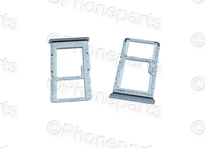 Bandeja Porta Nano SIM + MicroSD Xiaomi RedMi Note10 5G Plata