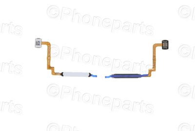 Cable Flex Sensor Huella Xiaomi RedMi10 Blanco Plata