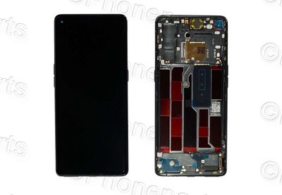 Pantalla Completa OPPO Reno4 PRO 5G Negro Service Pack
