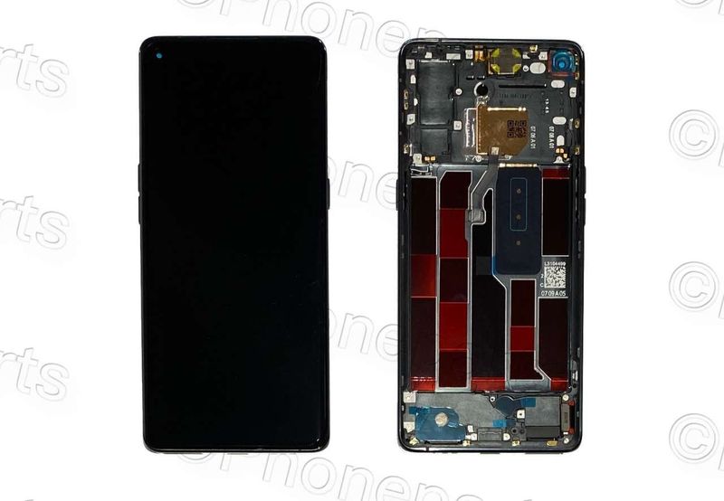 Pantalla Completa OPPO Reno4 PRO 5G Negro Service Pack