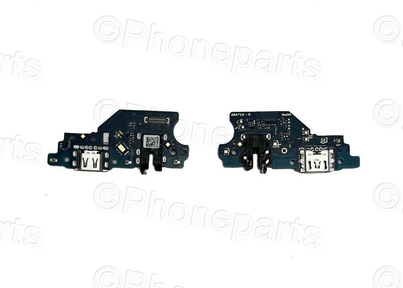 Placa con Conector Carga Original MicroUSB con Jack de Auriculares y Micro Oppo Realme C21 (RMX3201)