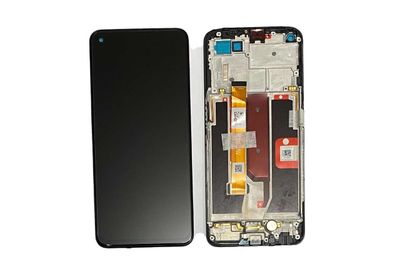 Pantalla Completa OPPO A54 5G / A74 5G Negro con Marco SERVICE PACK