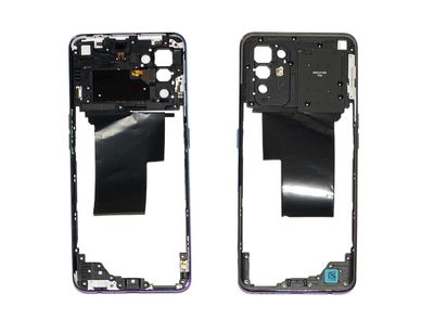 Carcasa Intermedia Chasis Original Oppo A94 5G CPH2211 Azul