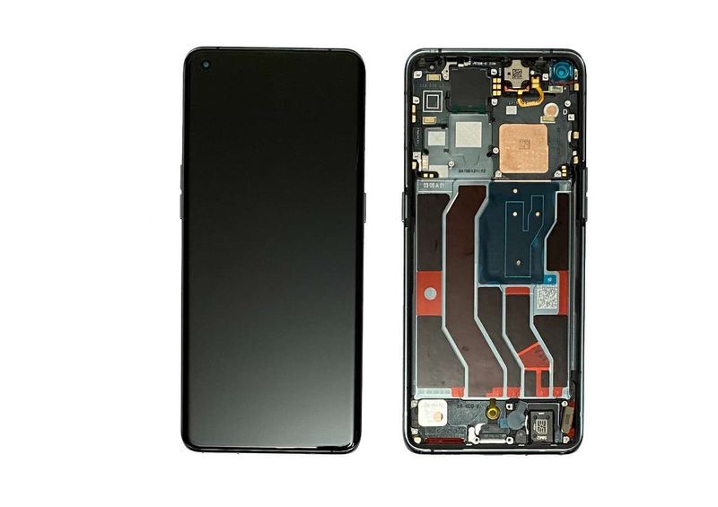 Pantalla Completa OPPO Find X3 PRO Negro con Marco SERVICE PACK