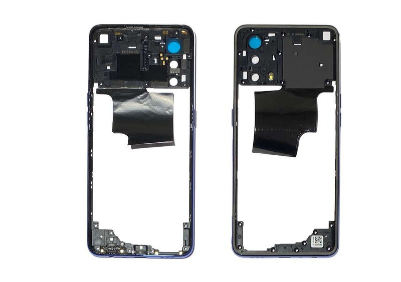 Carcasa Intermedia Chasis Original Oppo A74 A74 4G CPH2219 Azul