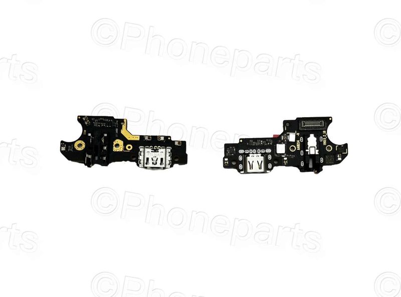 Placa con Conector Carga Original MicroUSB con Jack de Auriculares y Micro Oppo Realme C25Y (RMX3269,RMX3268,RMX3265)