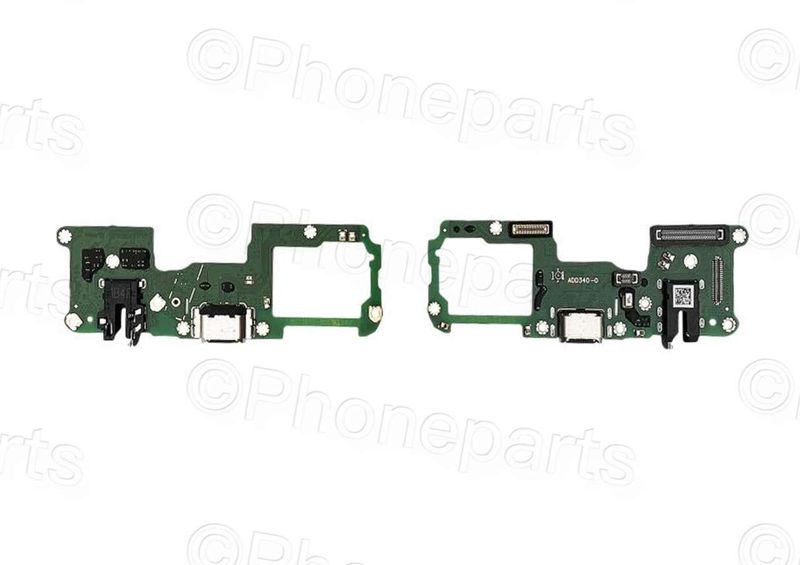 Placa con Conector Carga Original TipoC con Jack de Auriculares y Micro Oppo Reno4 F / A93 / F17 Pro