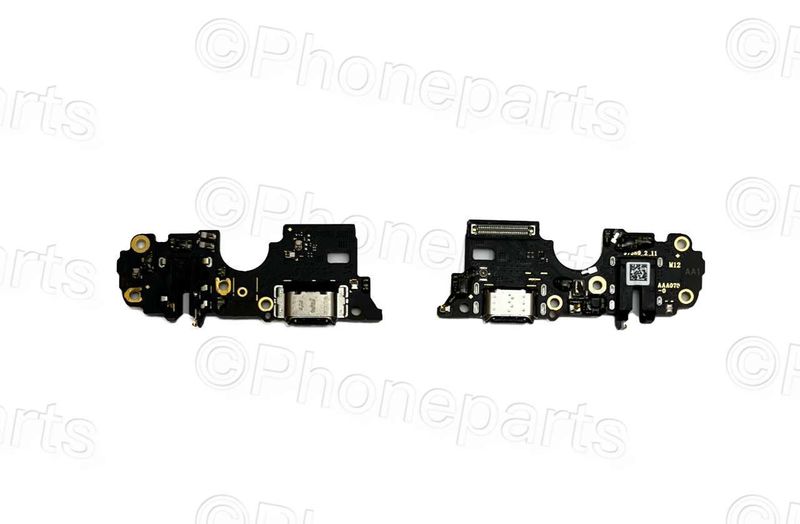 Placa con Conector Carga TipoC con Jack de Auriculares y Micro Oppo A16 (CPH2269), A16s (CPH2271), A54s (CPH2273)