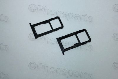 Bandeja Nano Sim + Tarjeta Memoria MicroSD Huawei P20 Lite Negro