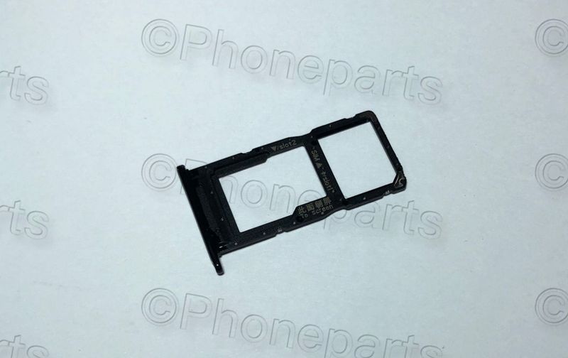 Bandeja Nano Sim + Tarjeta Memoria MicroSD Huawei PSmart 2019 POT-L21 PSmart 2020 POT-LX1A Negro (KQC)