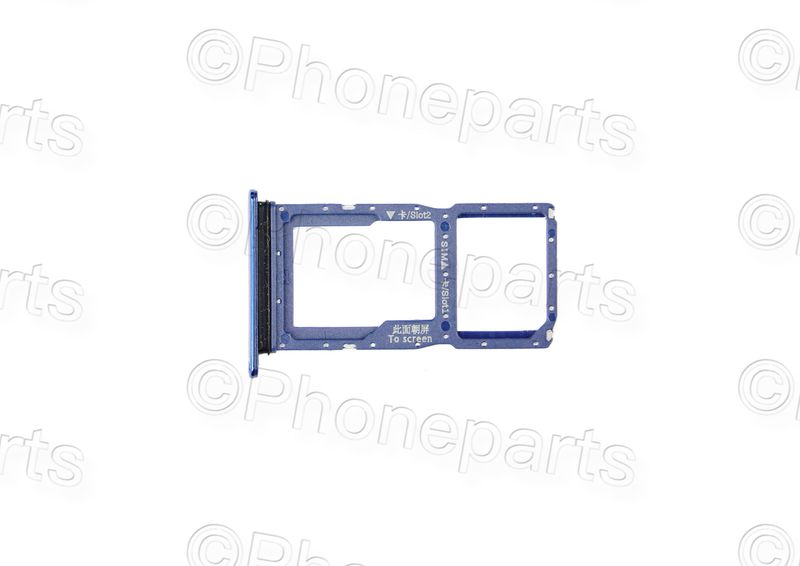 Bandeja Nano Sim + Tarjeta Memoria MicroSD Huawei Psmart Z STK-L21 Azul