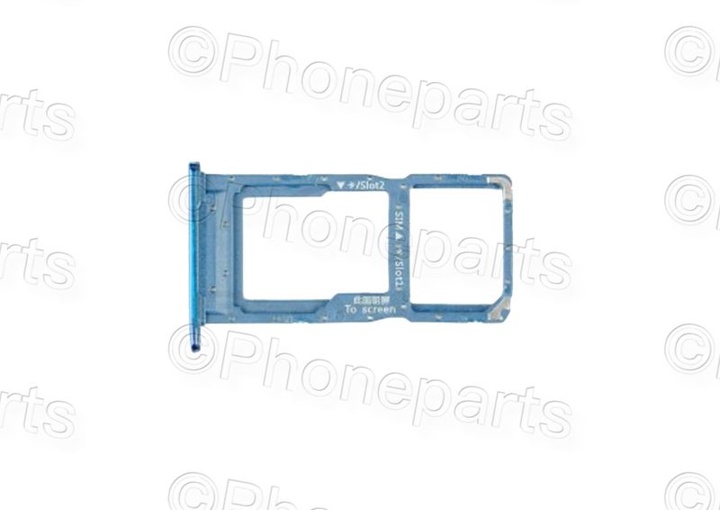 Bandeja Nano Sim + Tarjeta Memoria MicroSD Huawei P Smart Plus 2019 Azul