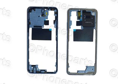 Carcasa Intermedia Chasis Original Xiaomi RedMi Note 10S NFC Azul